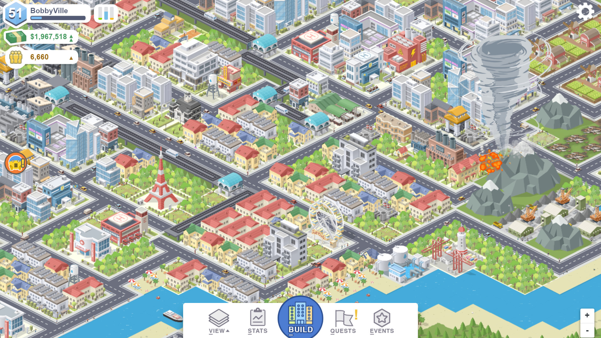 Pocket City screenshot