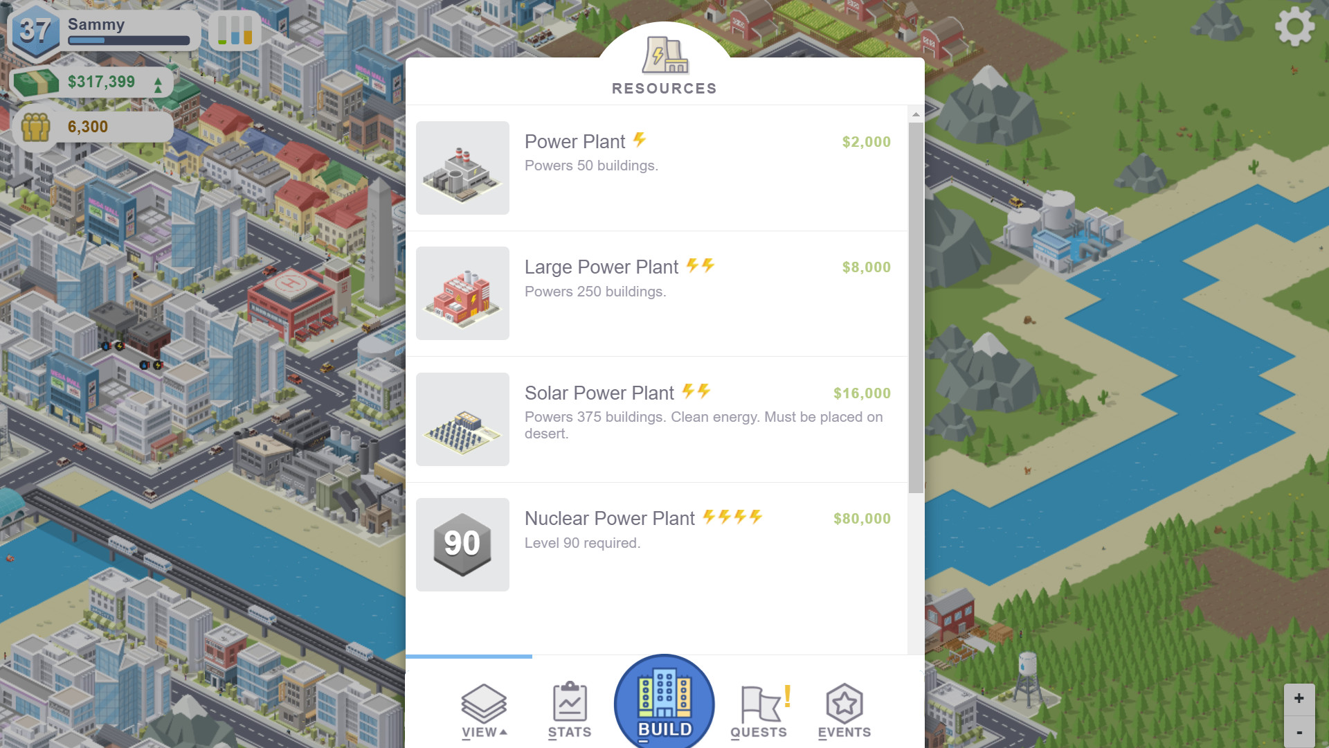 Pocket City screenshot
