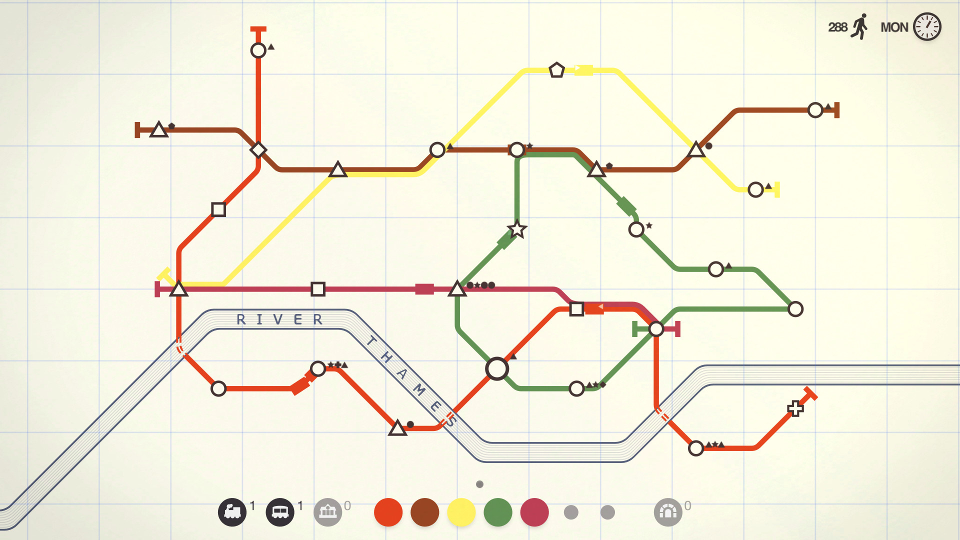 Mini Metro screenshot