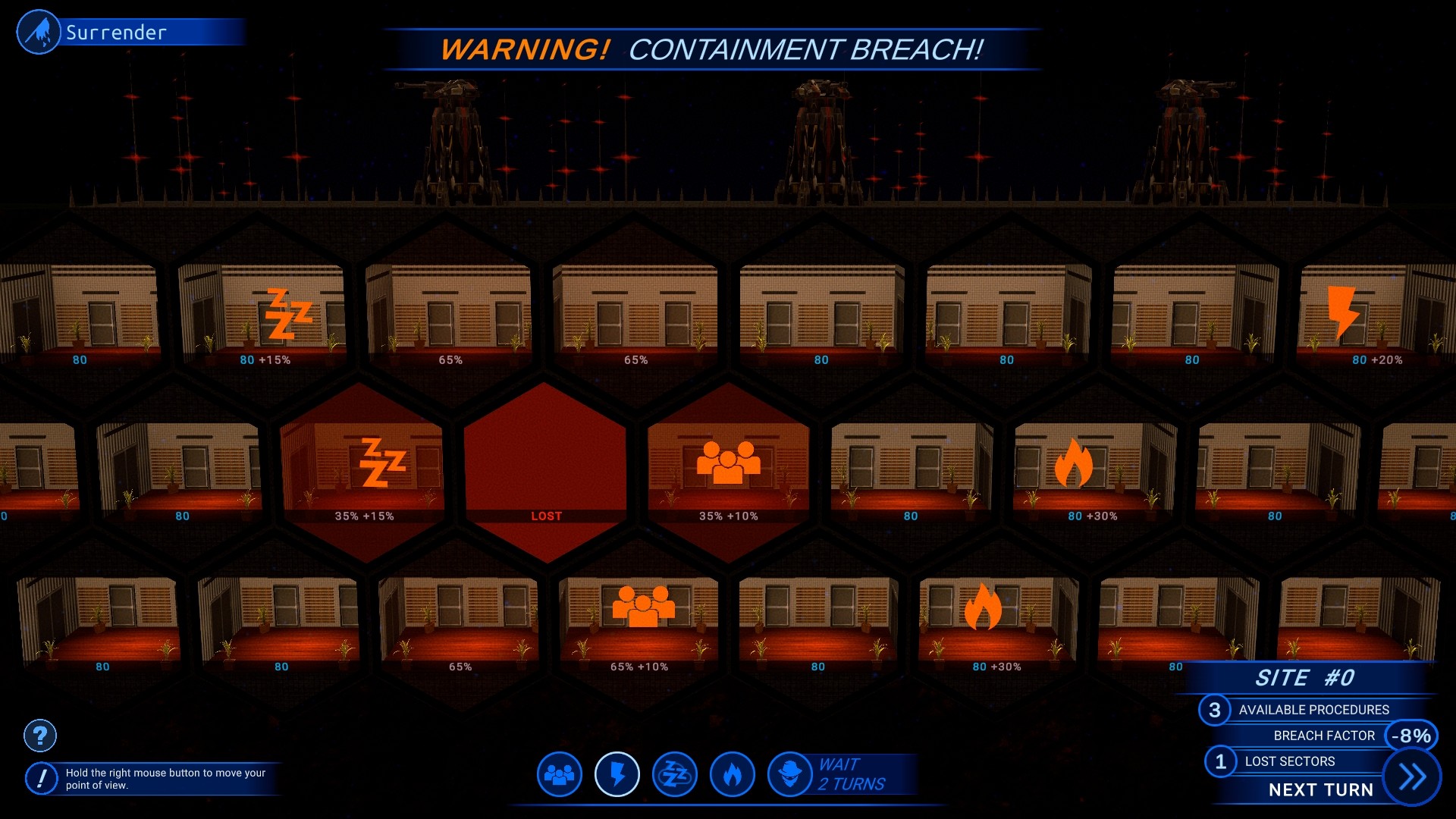 SCP Strategy screenshot