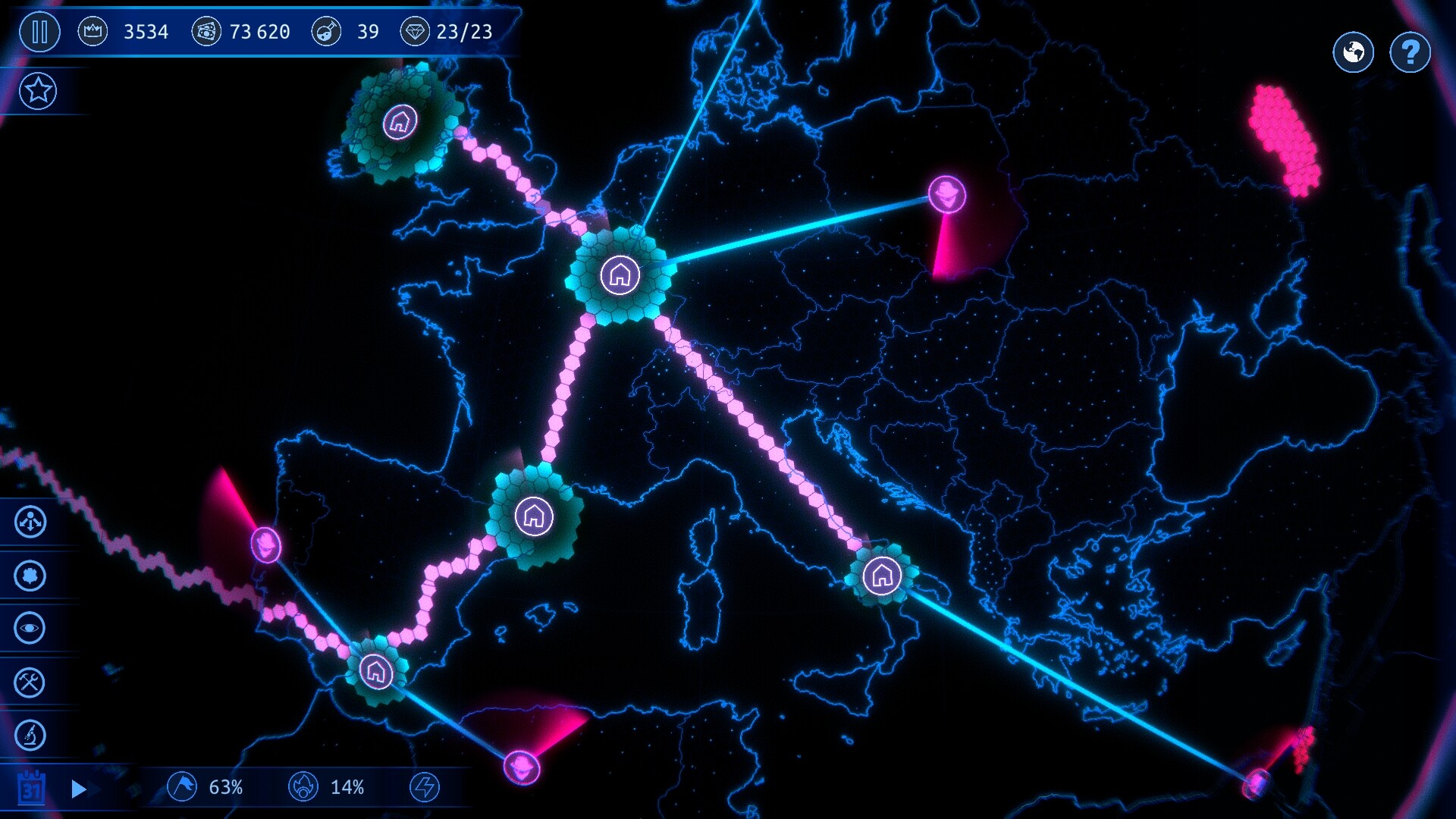 SCP Strategy screenshot