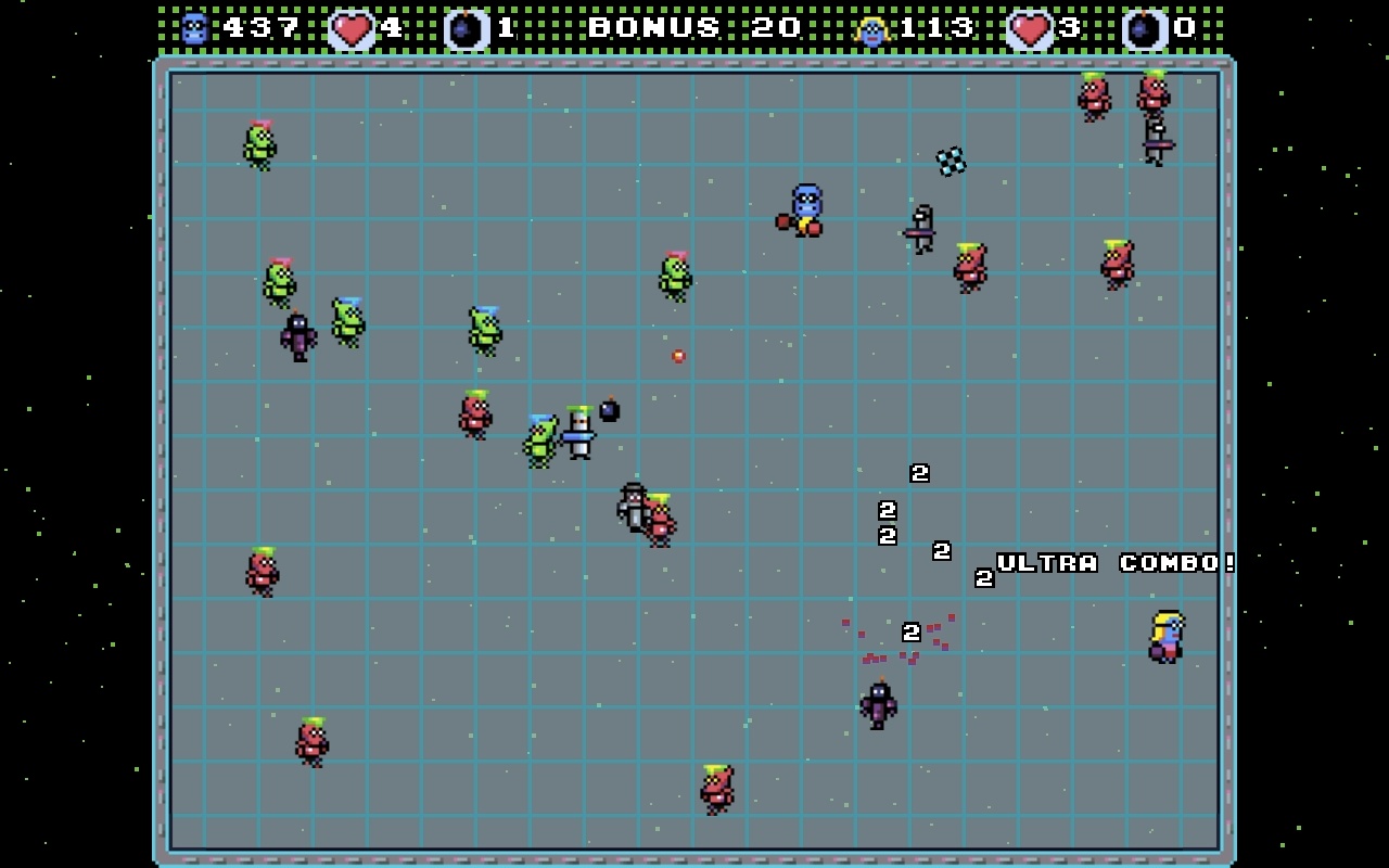 Super Blue Fighter screenshot