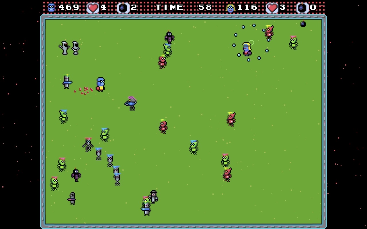 Super Blue Fighter screenshot