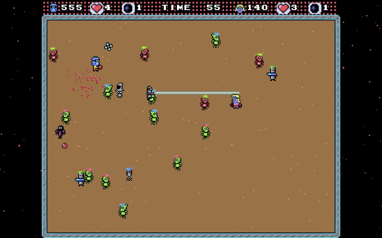 Super Blue Fighter screenshot