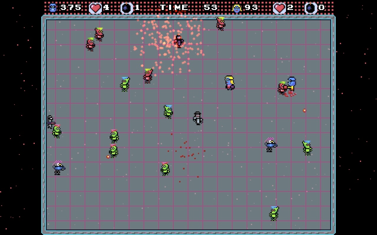 Super Blue Fighter screenshot
