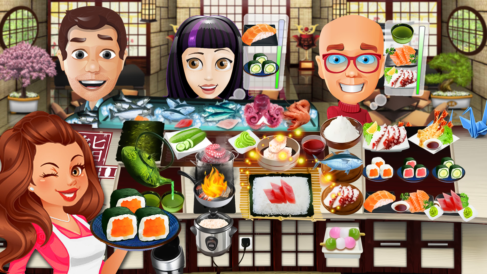 The Cooking Game screenshot