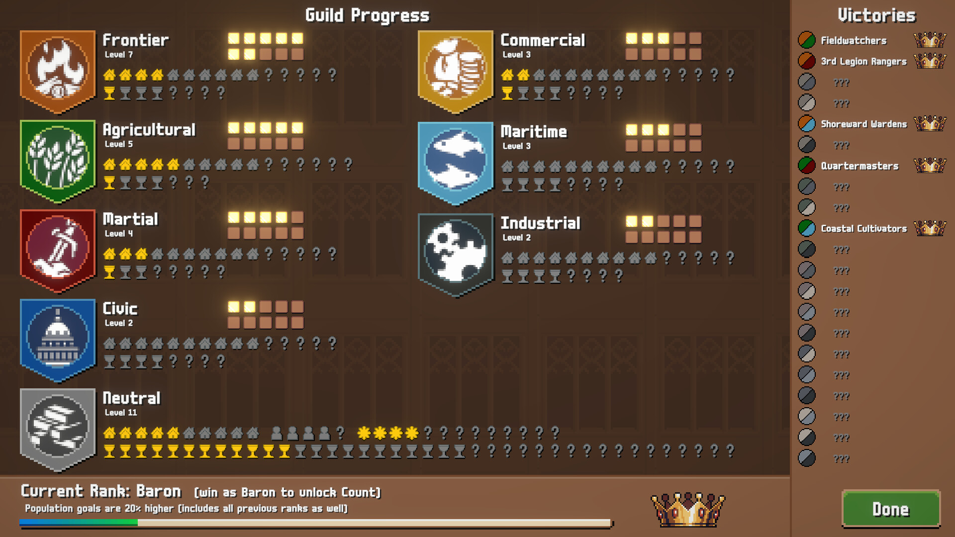 Combolands: Roguelike Citybuilder screenshot
