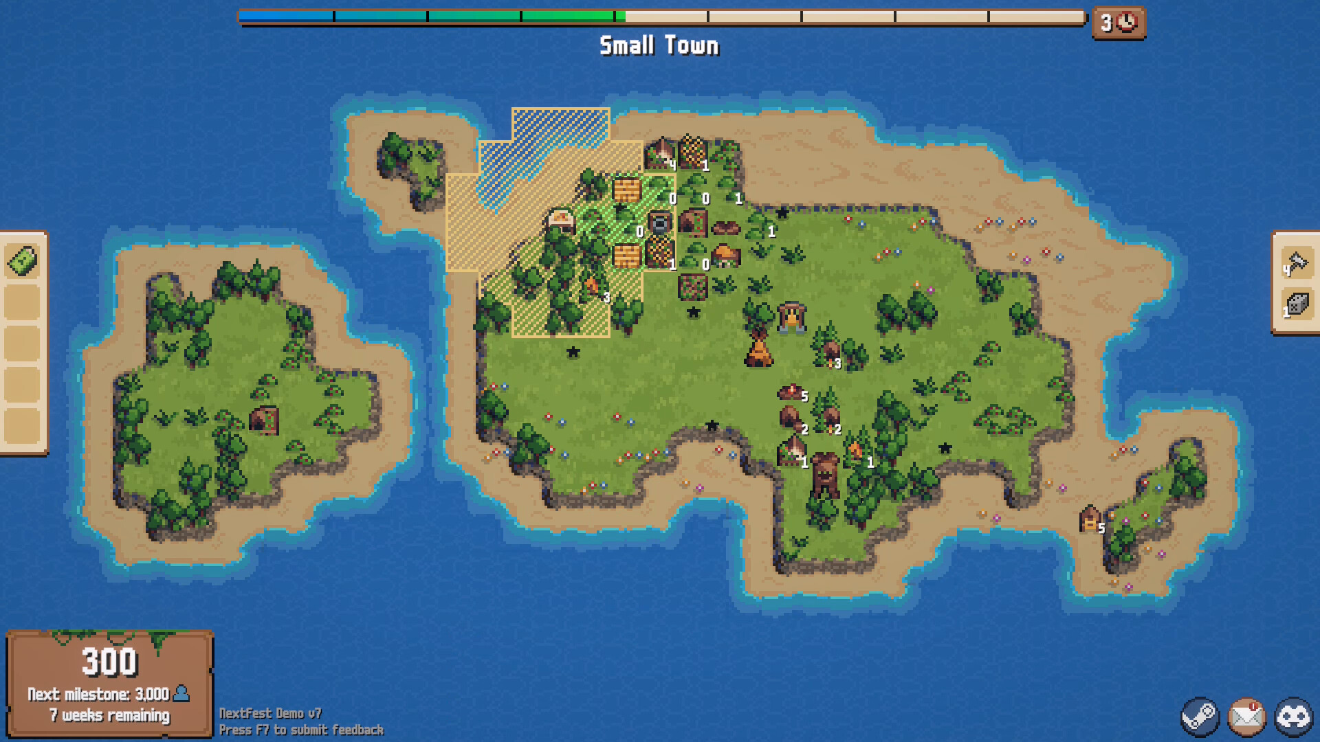 Combolands: Roguelike Citybuilder screenshot