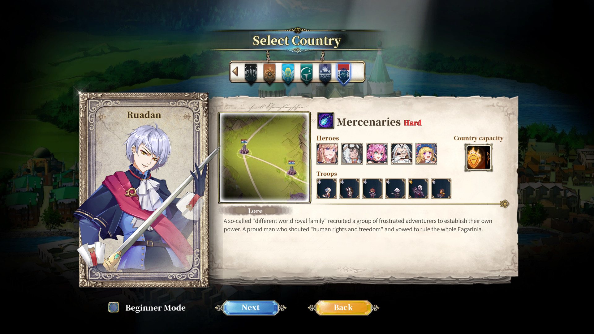 The Heroic Legend of Eagarlnia screenshot