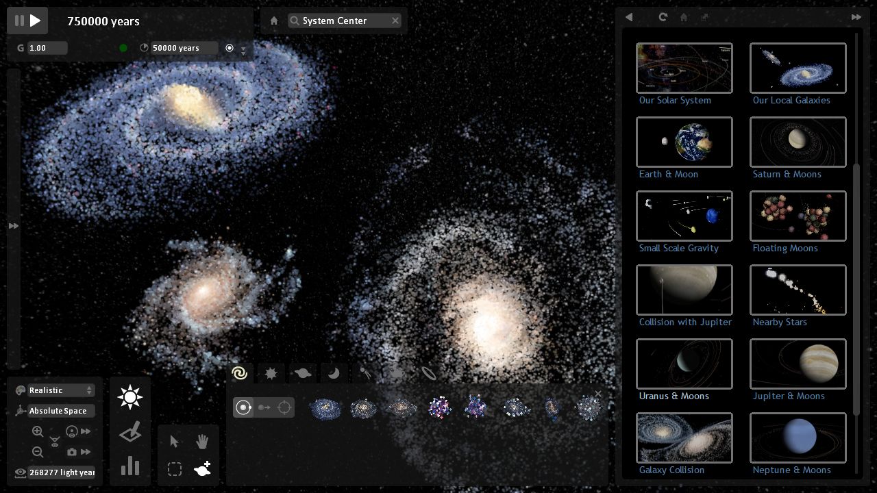Universe Sandbox Legacy screenshot