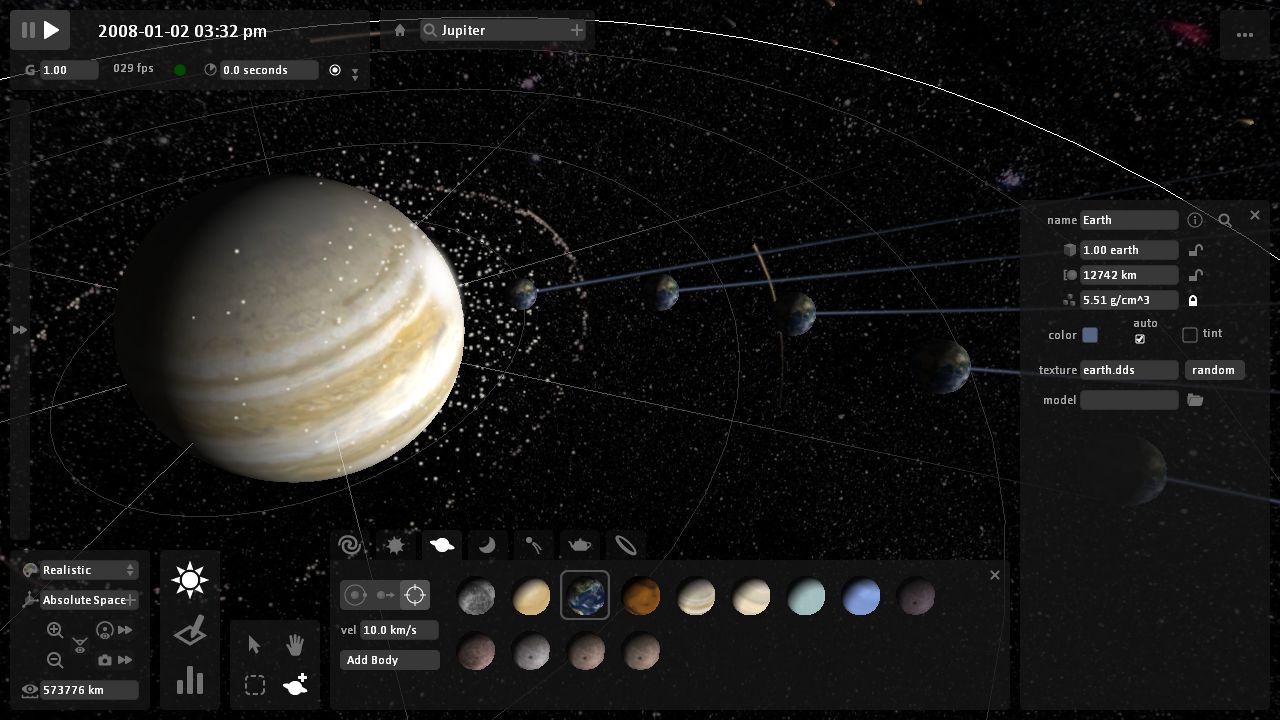 Universe Sandbox Legacy screenshot