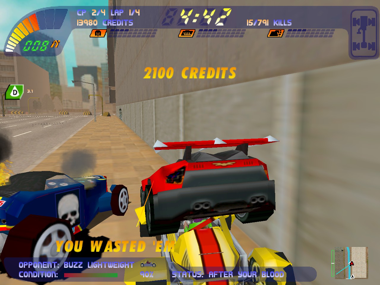 Carmageddon 2: Carpocalypse Now screenshot