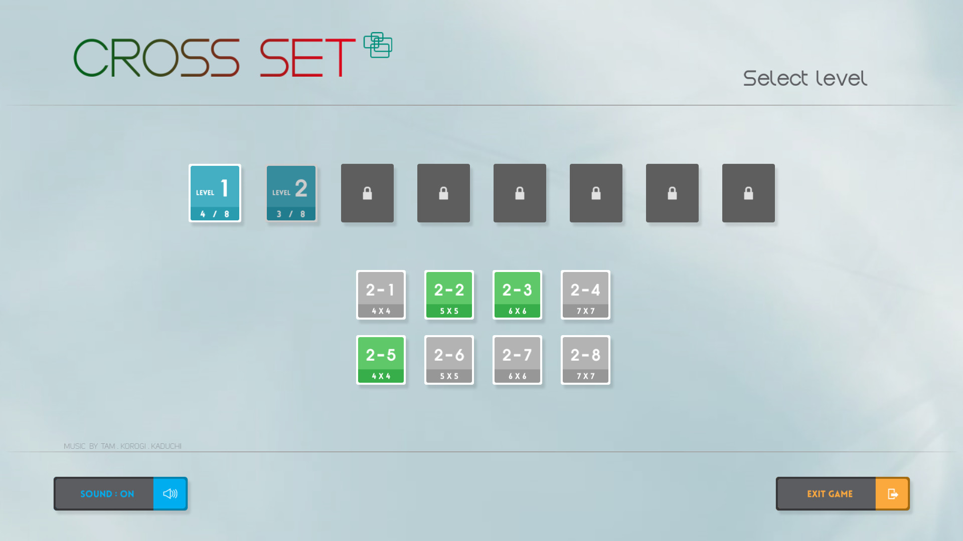 Cross Set screenshot