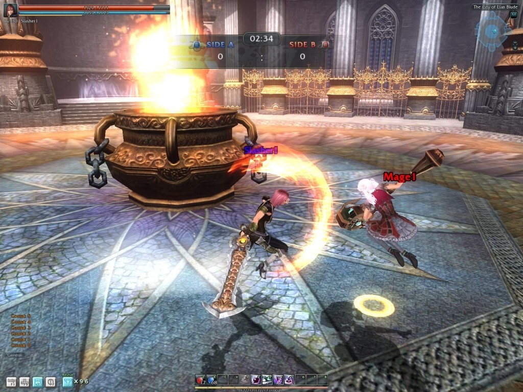 Divine Souls F2P MMO screenshot