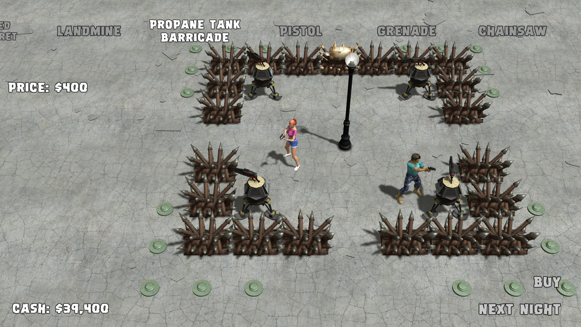 Yet Another Zombie Defense HD screenshot