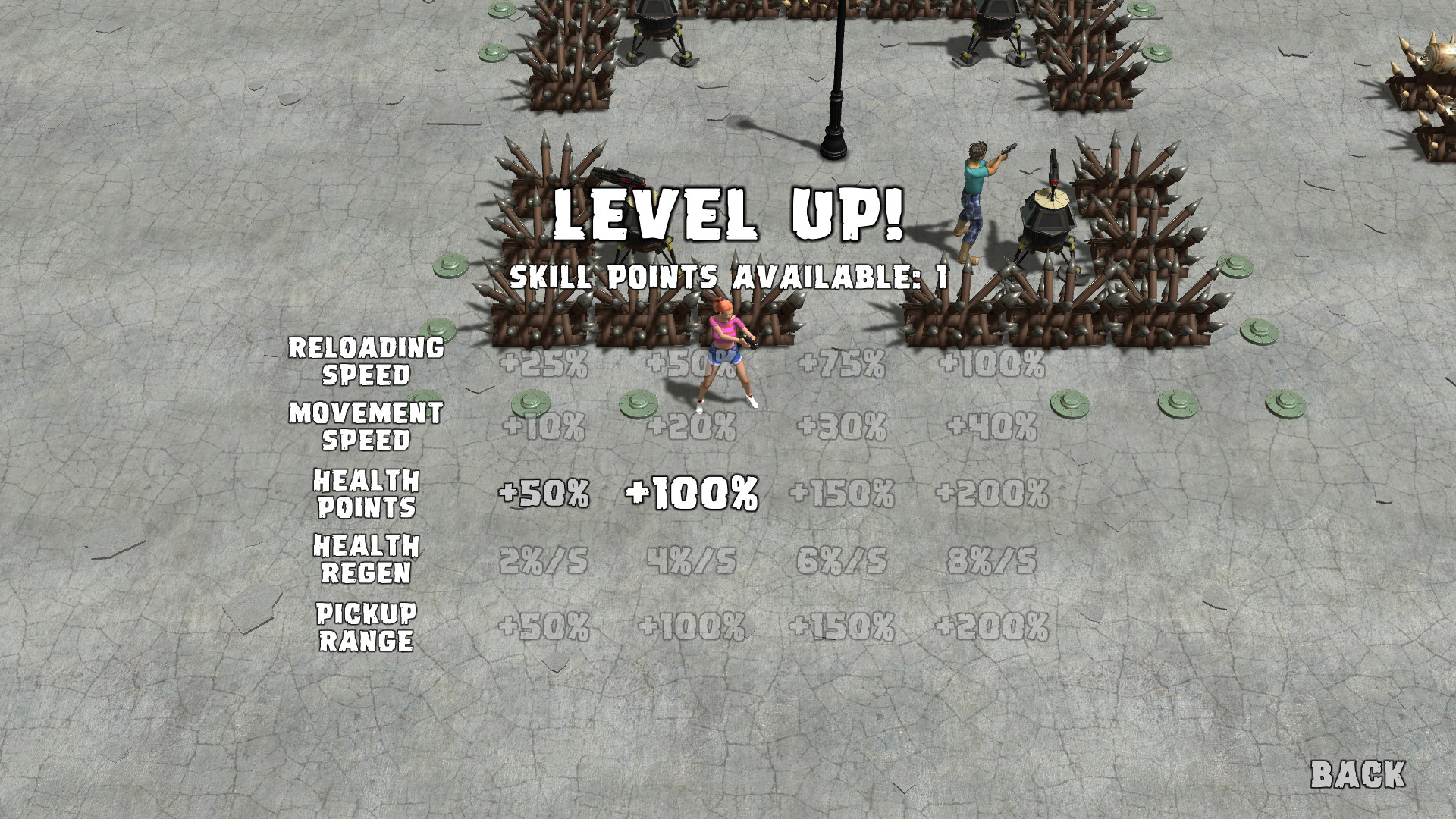 Yet Another Zombie Defense HD screenshot