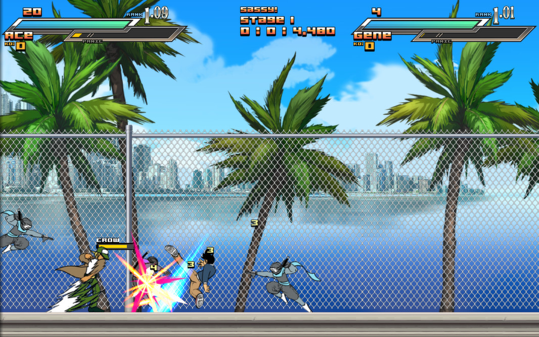 Aces Wild: Manic Brawling Action! screenshot