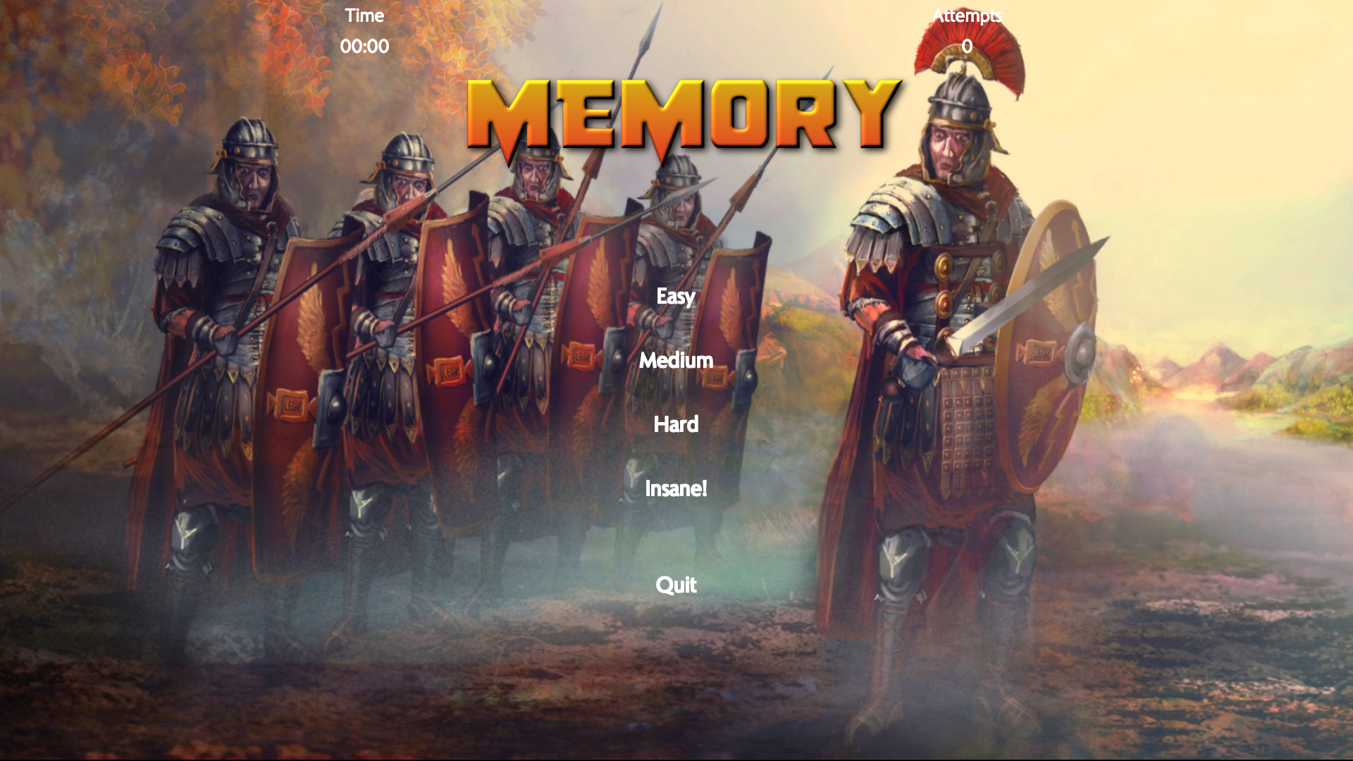 Fantasy Memory Card Game screenshot