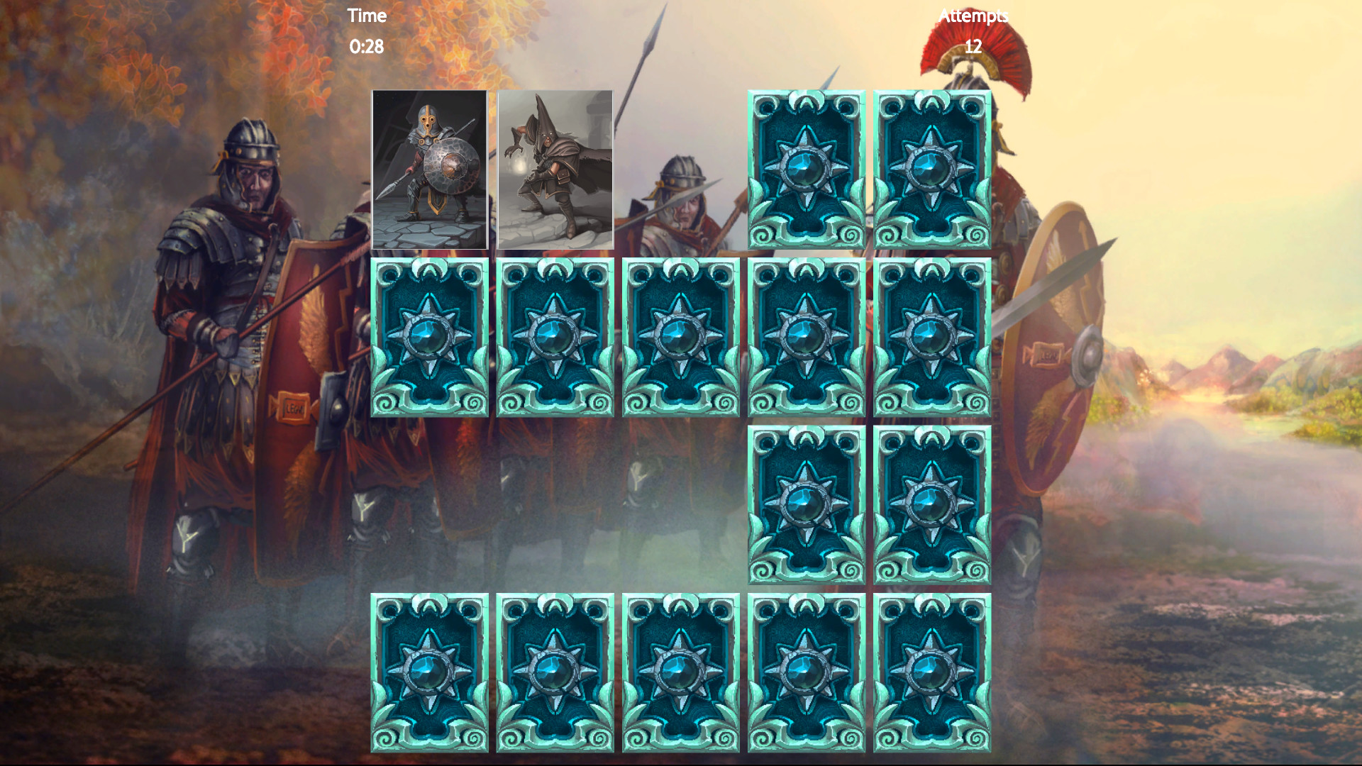 Fantasy Memory Card Game screenshot
