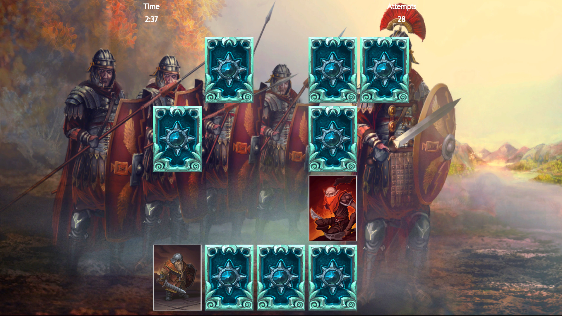 Fantasy Memory Card Game screenshot