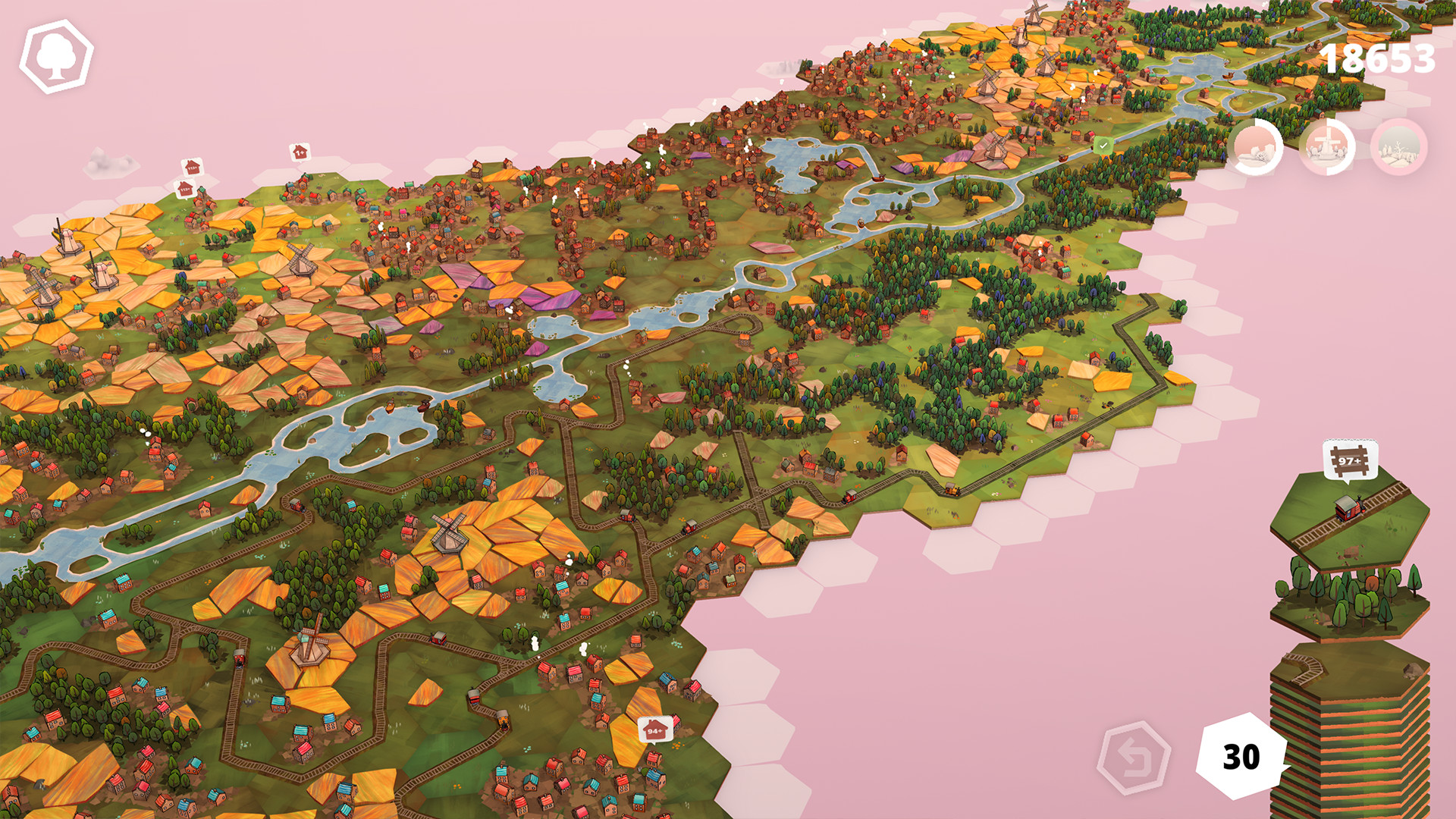 Dorfromantik screenshot