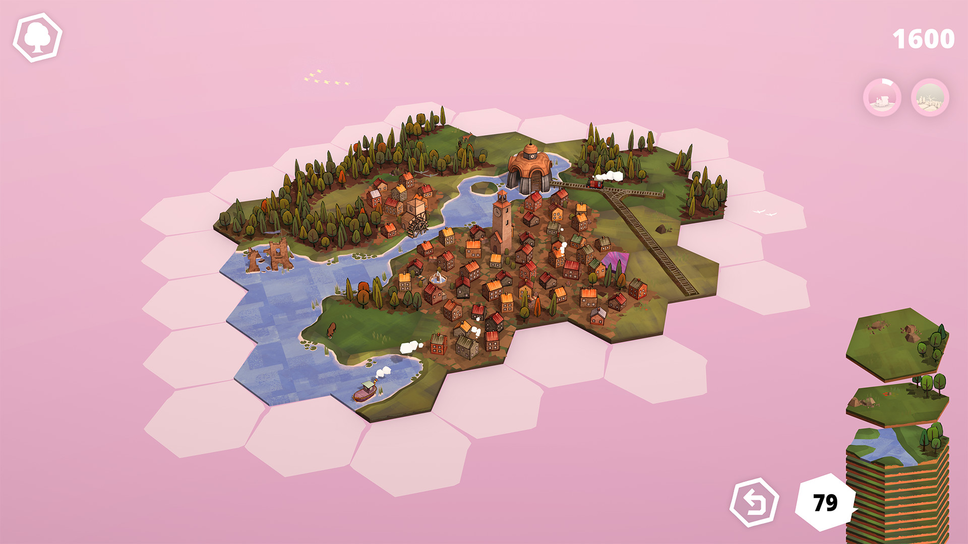 Dorfromantik screenshot