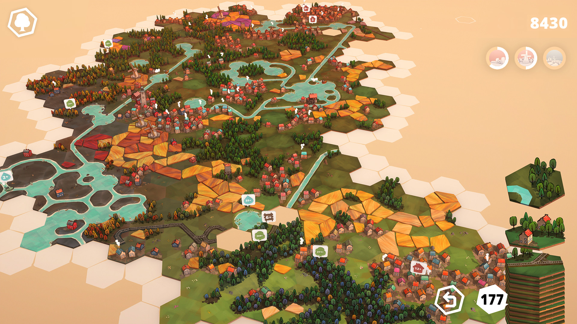 Dorfromantik screenshot