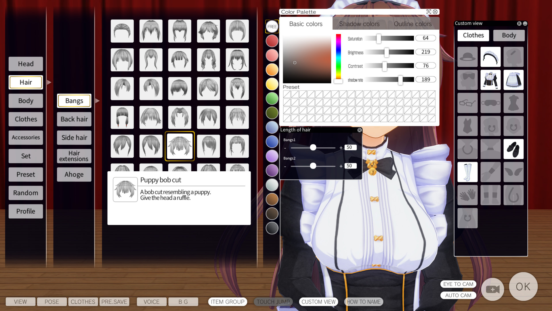 CUSTOM ORDER MAID 3D2 It's a Night Magic screenshot