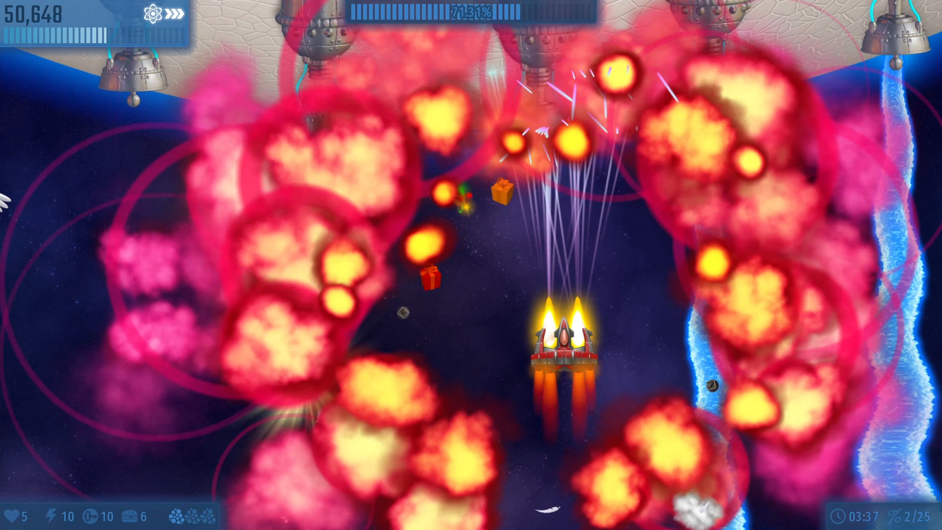 Chicken Invaders Universe screenshot