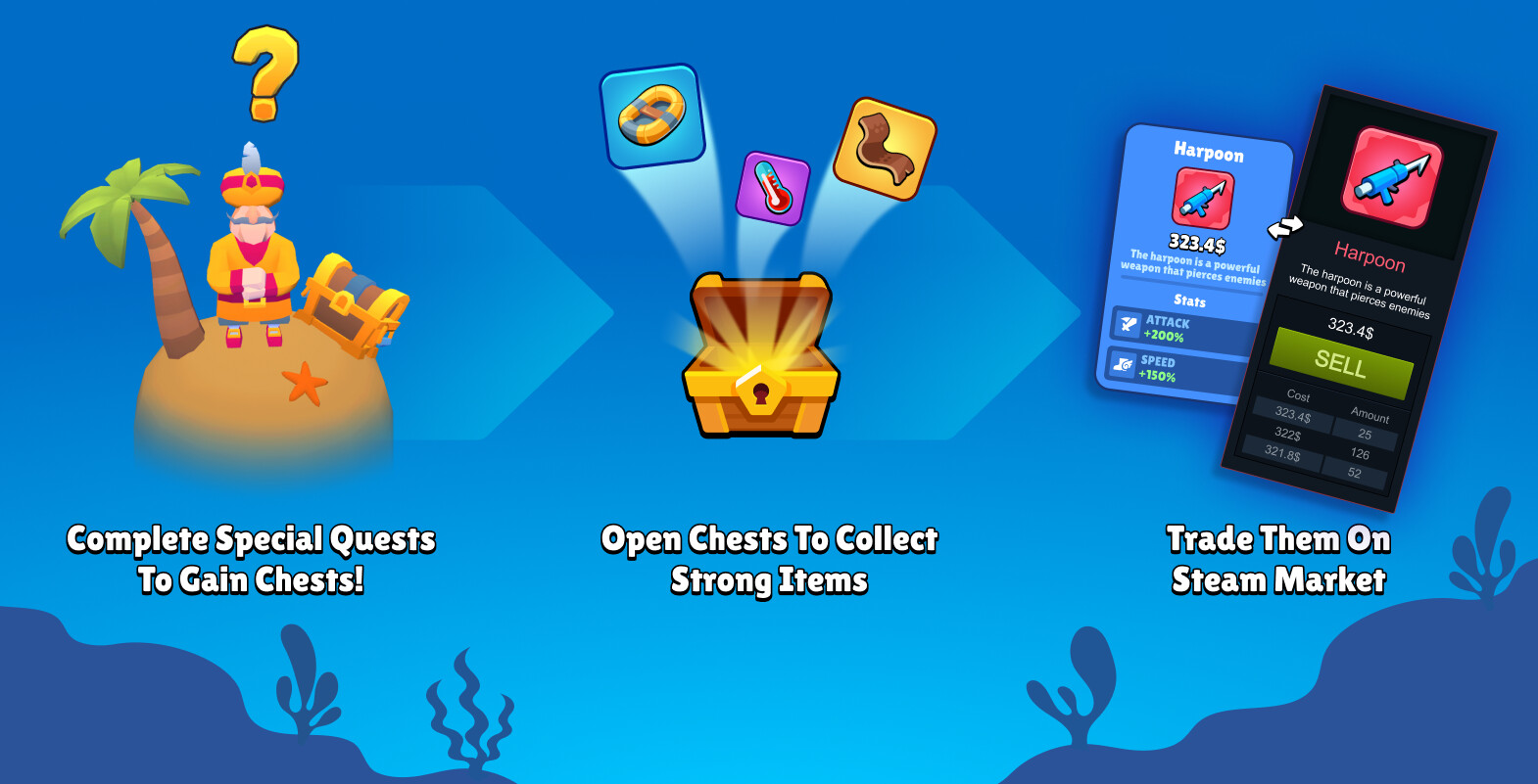 Fish Idle 2: Underwater Mystery screenshot