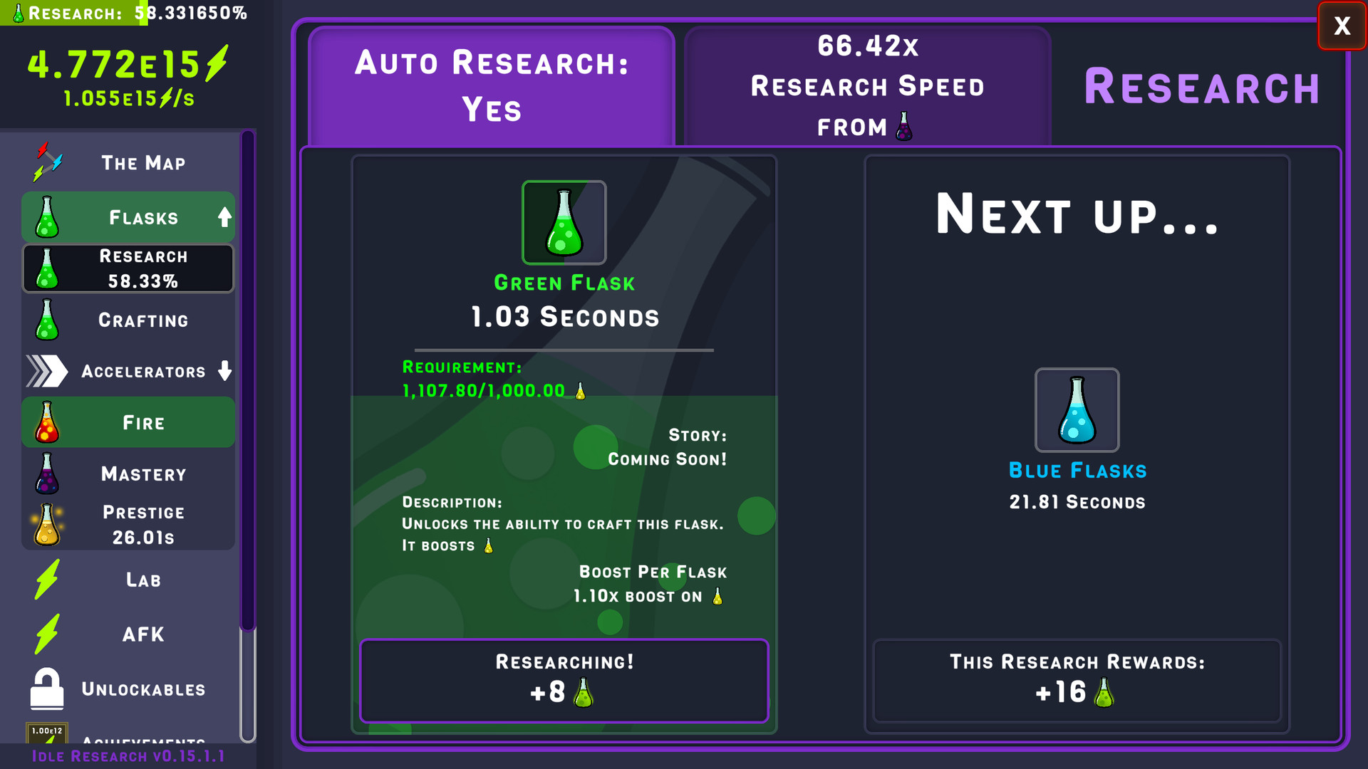 Idle Research screenshot
