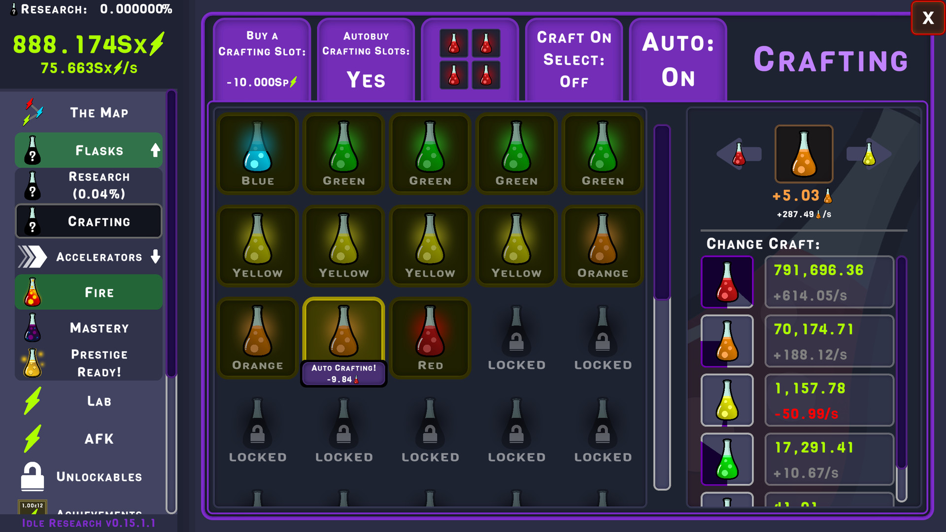 Idle Research screenshot