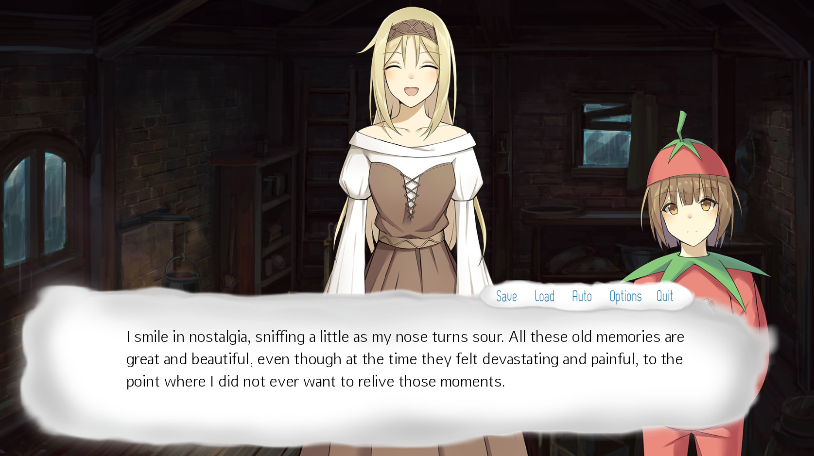 Forgotten, Not Lost - A Kinetic Novel screenshot