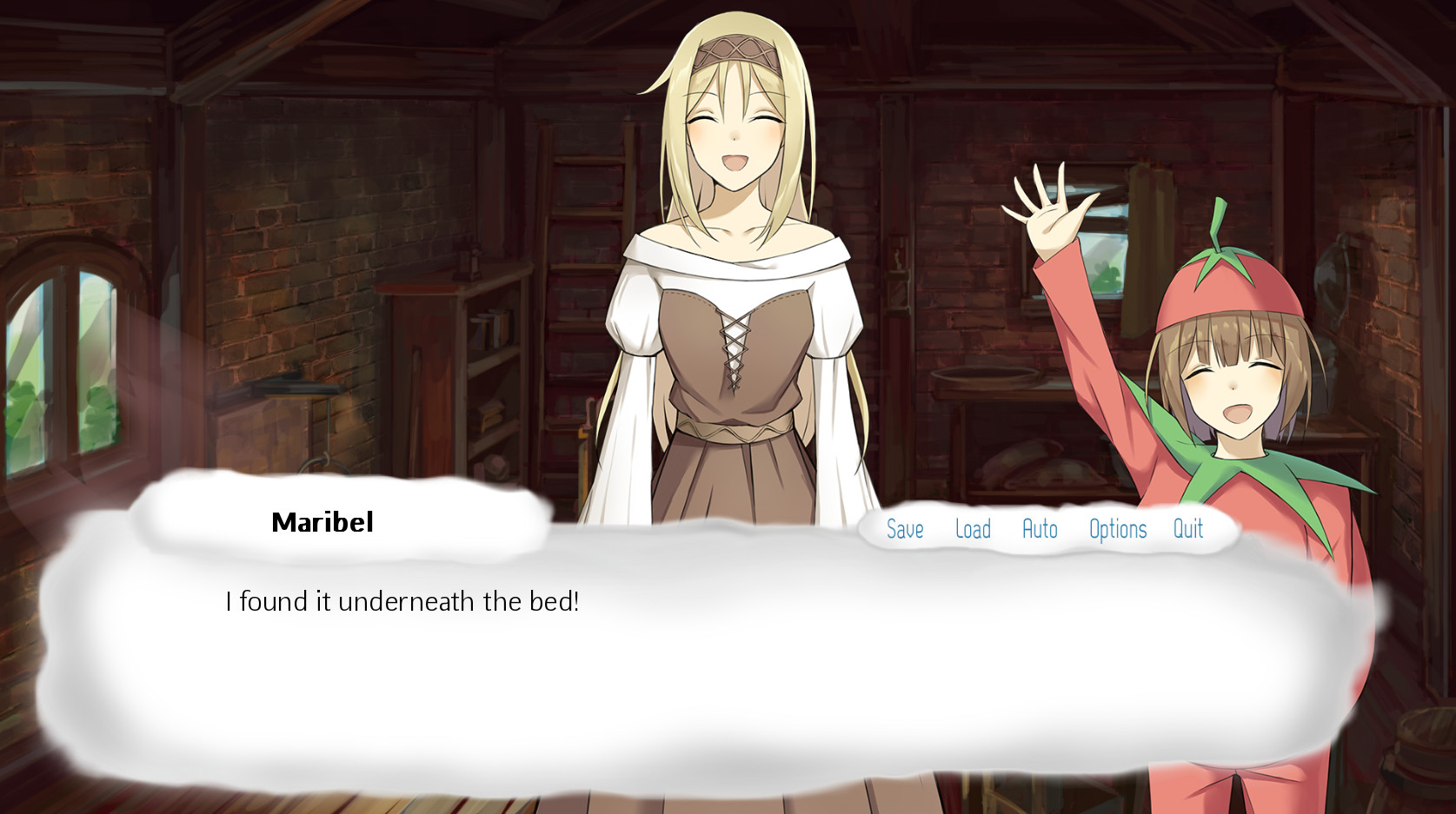 Forgotten, Not Lost - A Kinetic Novel screenshot