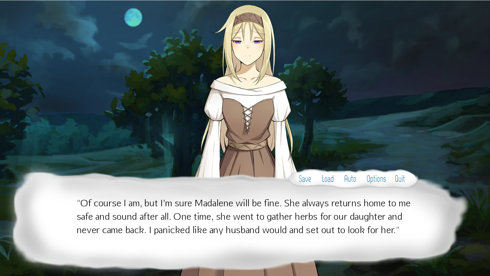 Forgotten, Not Lost - A Kinetic Novel screenshot