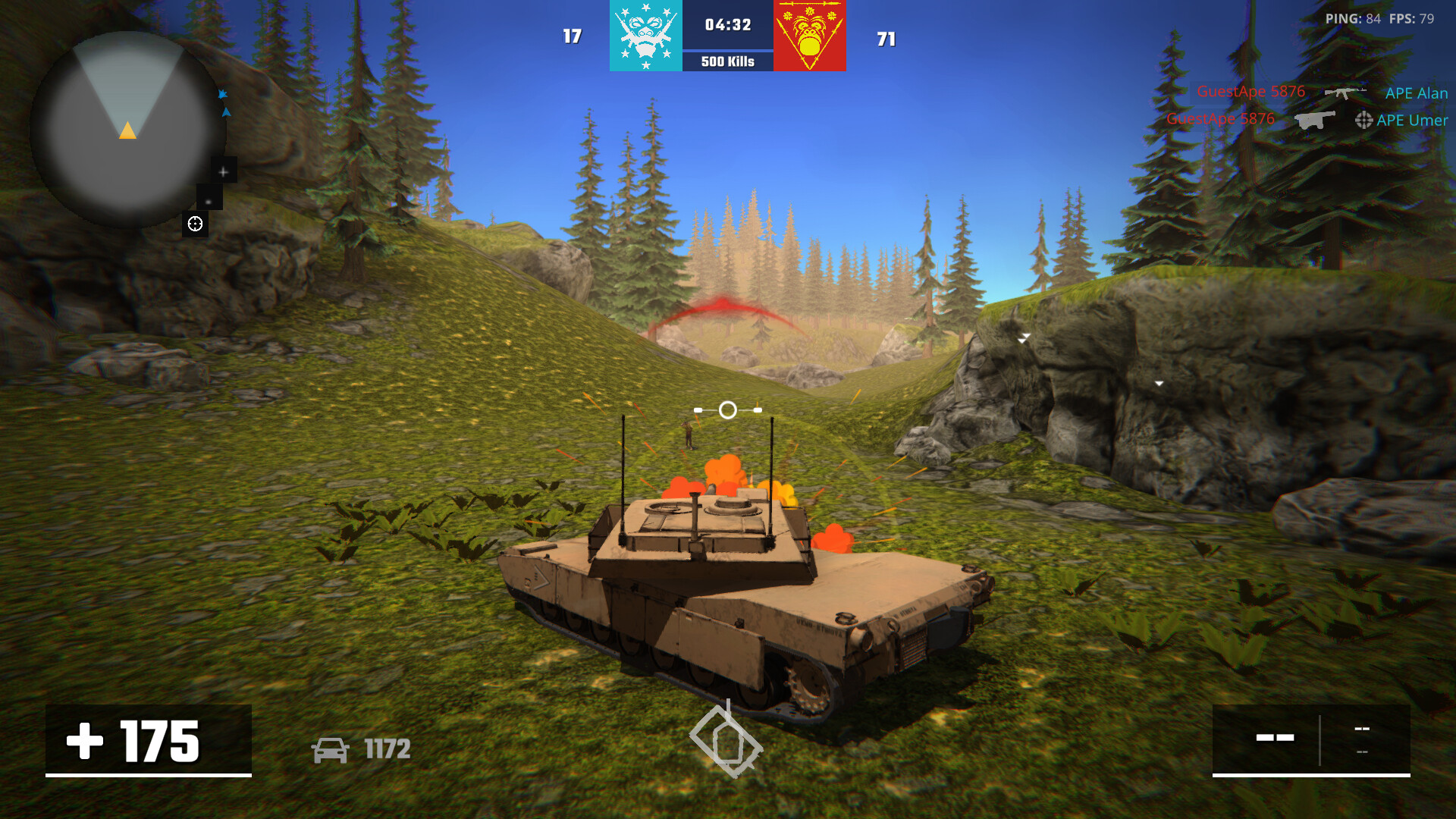 Apewar screenshot