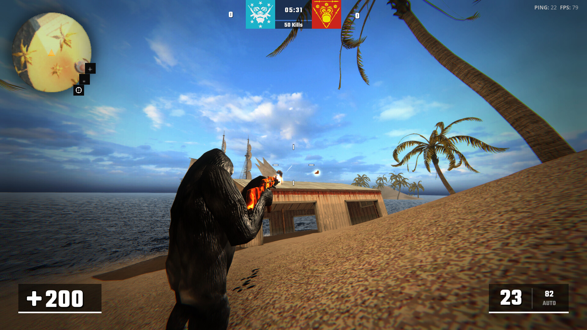 Apewar screenshot