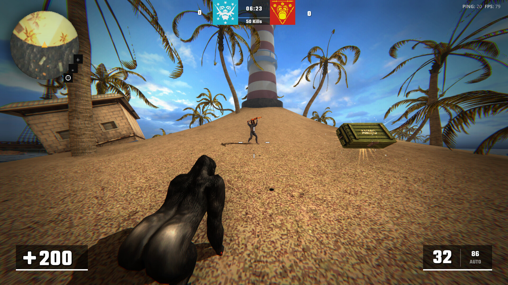 Apewar screenshot