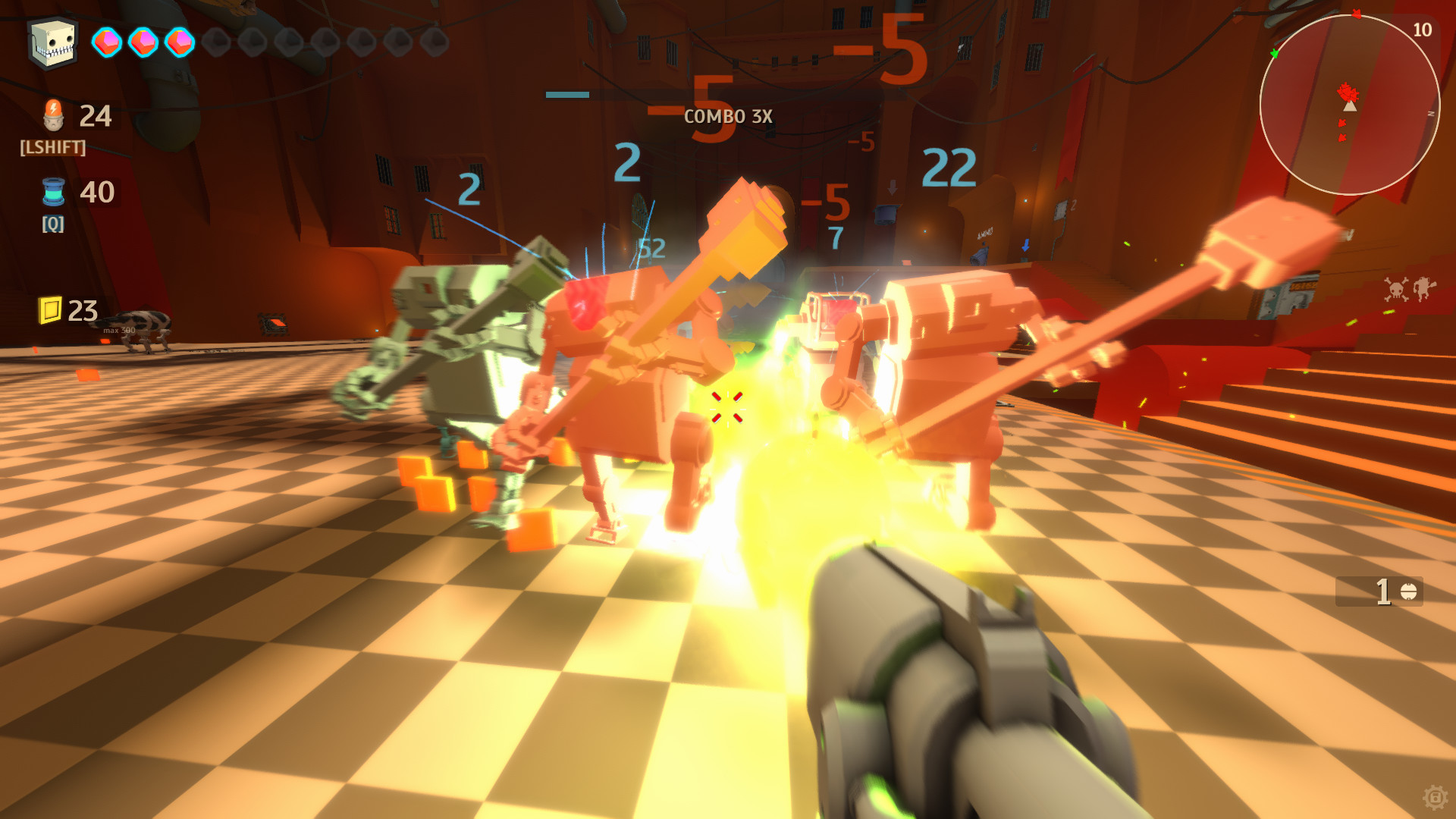 ARMORED HEAD screenshot
