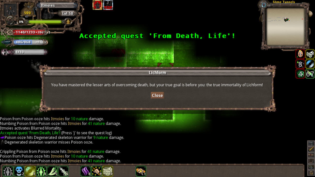 Tales of Maj'Eyal screenshot