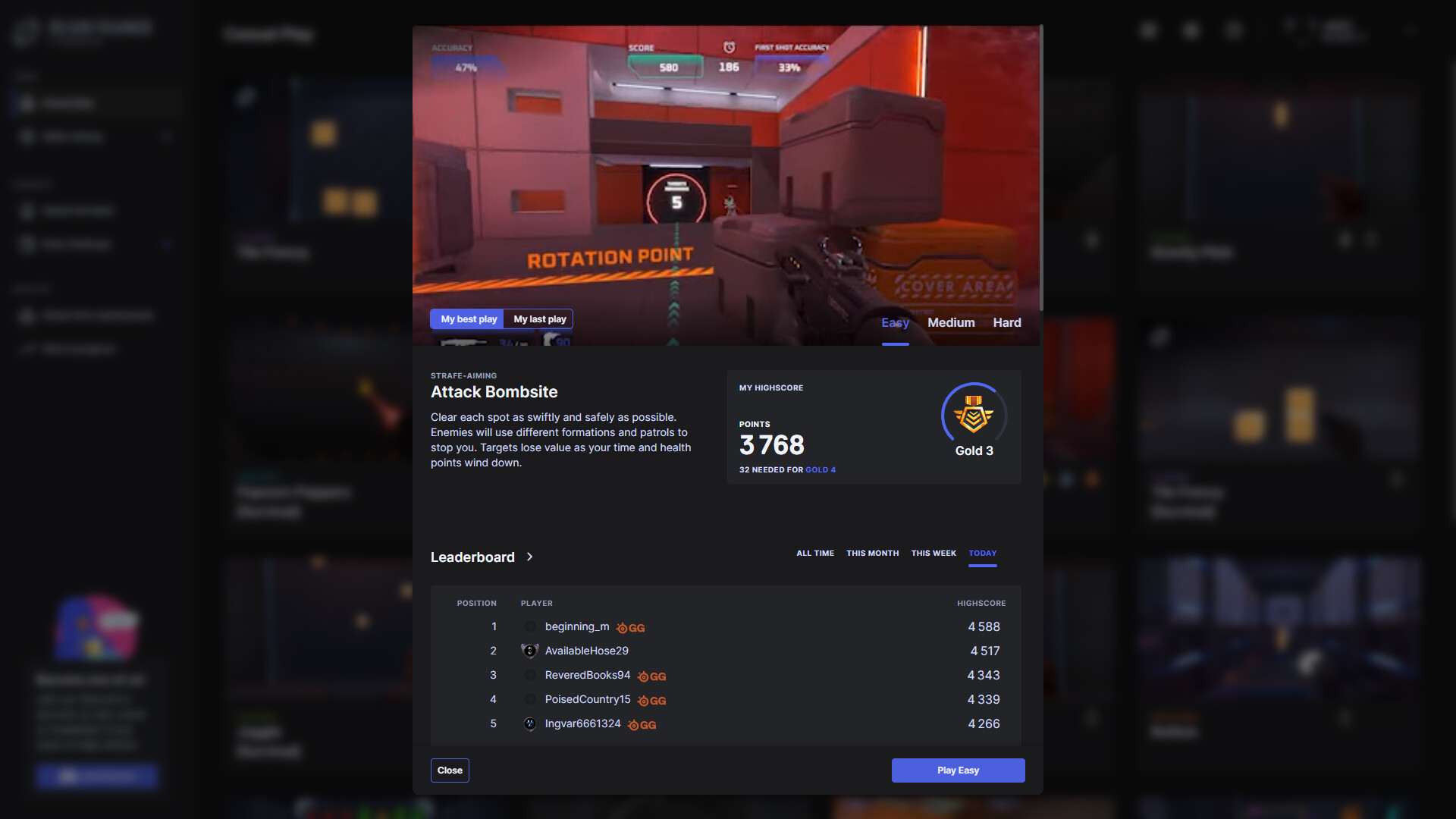 3D Aim Trainer screenshot