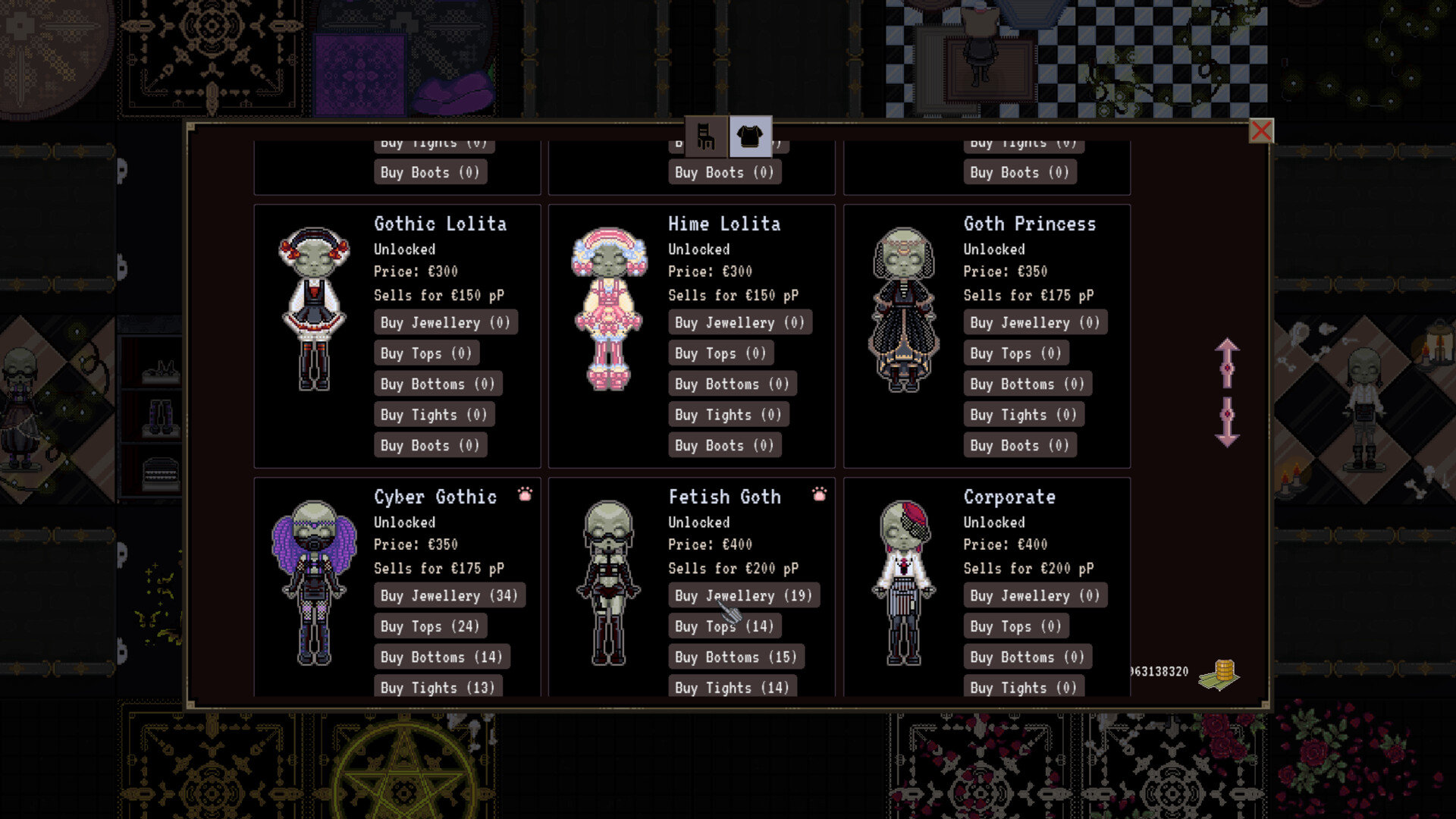 Crow's Curated Closet - Shop Simulator screenshot