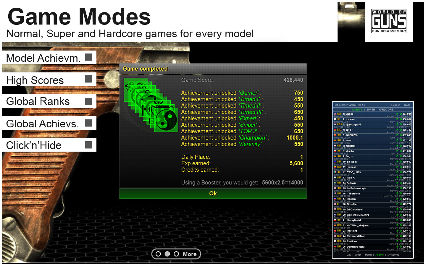 World of Guns: Gun Disassembly screenshot