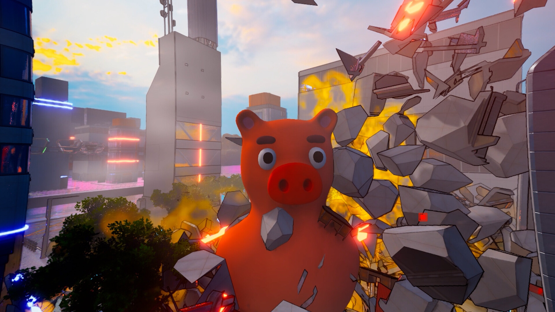 Chickzilla screenshot