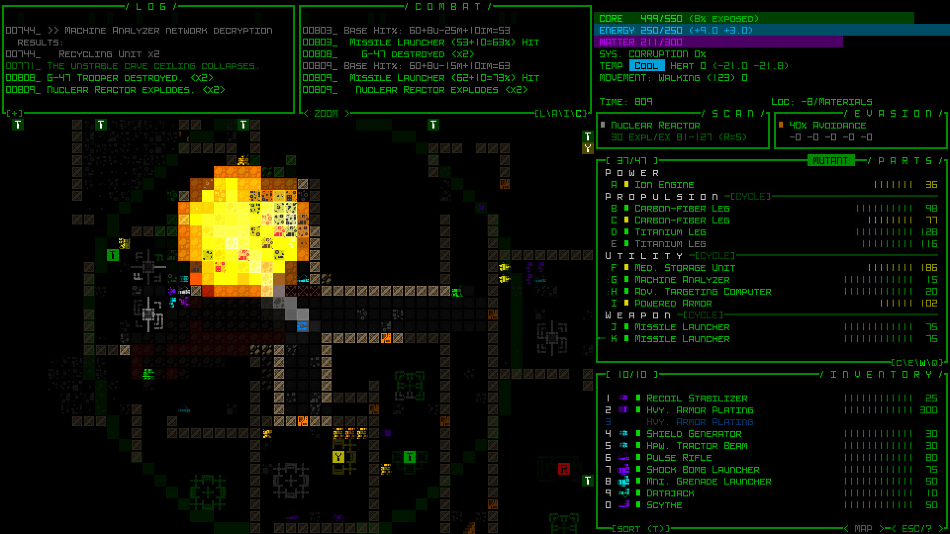 Cogmind screenshot