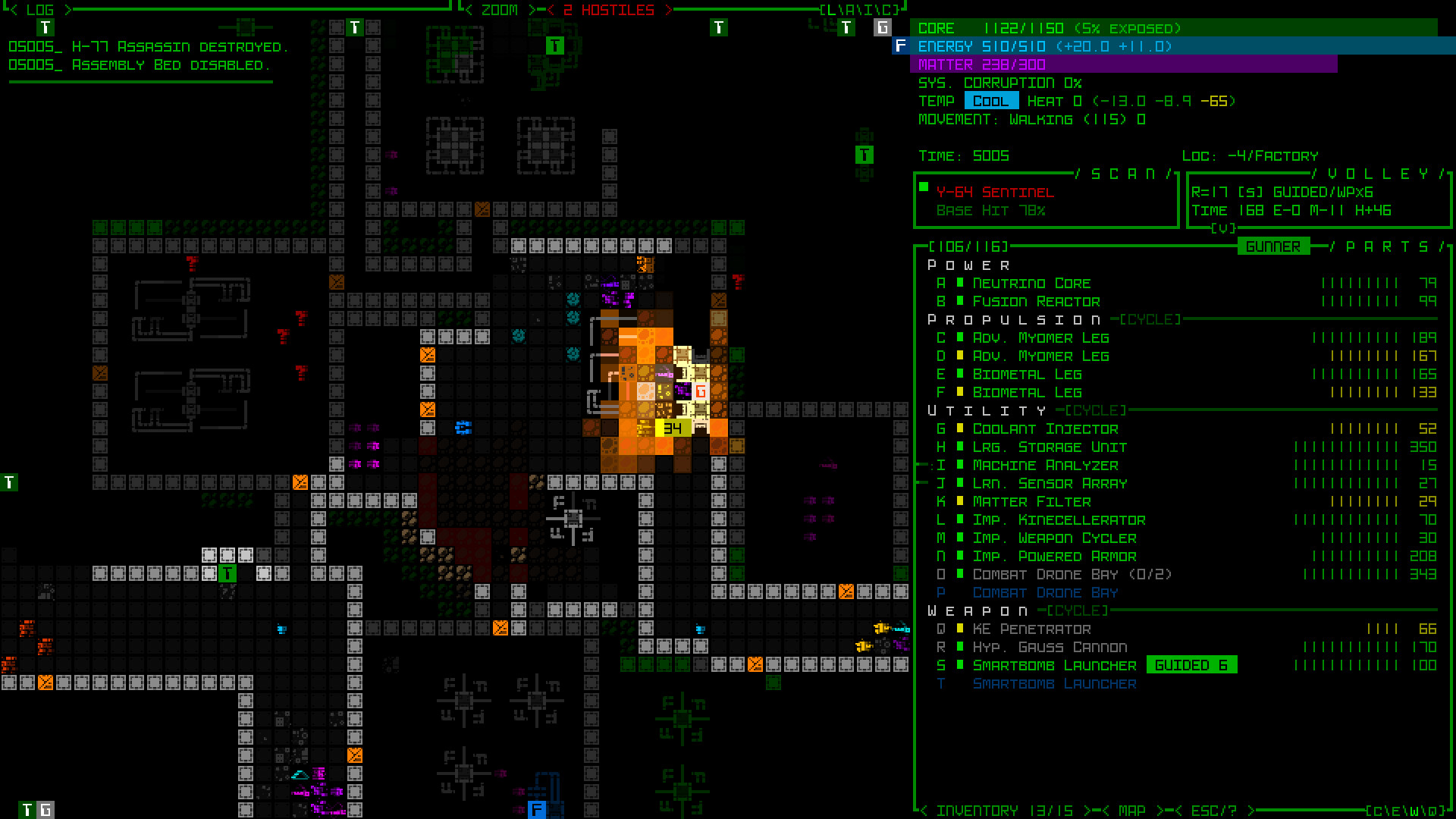 Cogmind screenshot