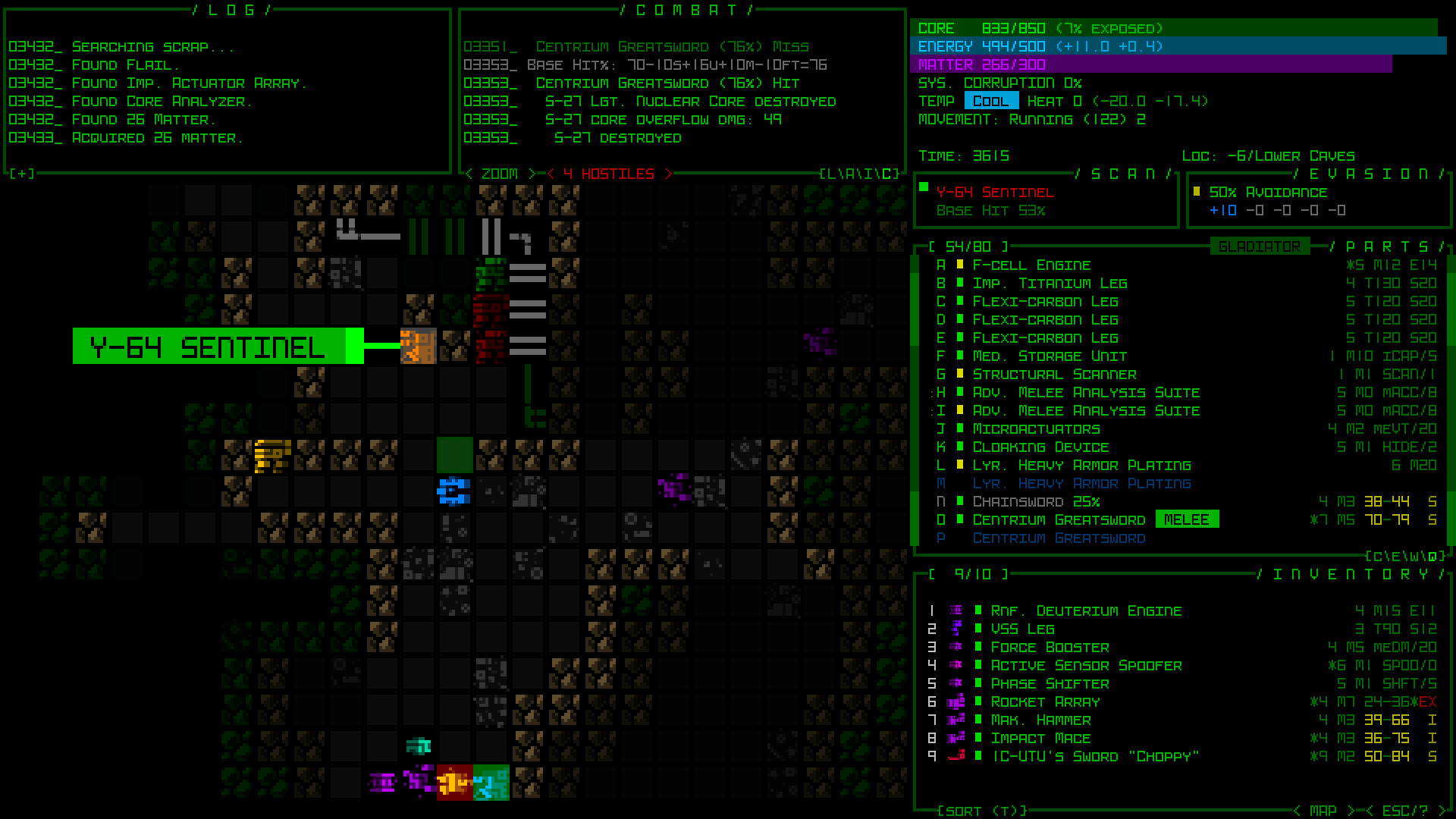 Cogmind screenshot