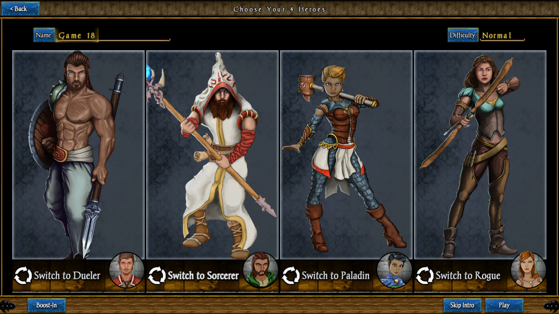 Heroes of Steel RPG screenshot