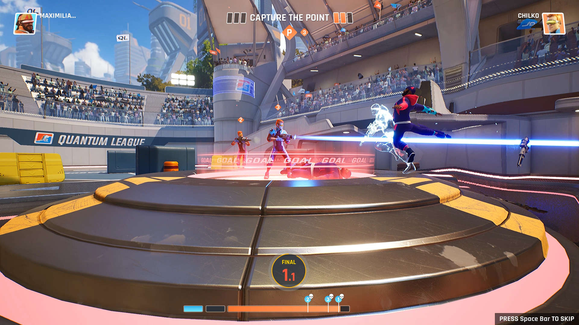 Quantum League screenshot