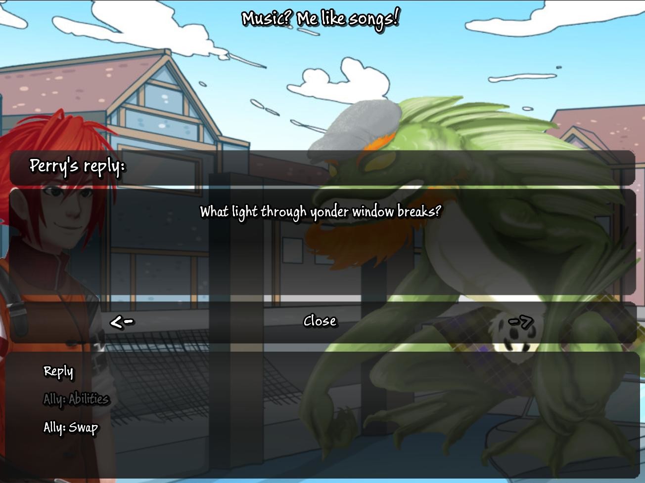 Army of Tentacles: (Not) A Cthulhu Dating Sim screenshot